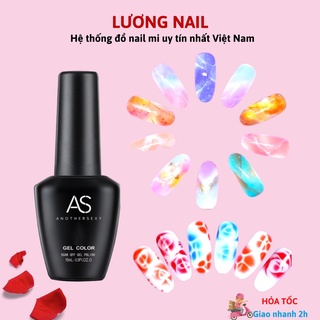 Top tạo loang vẽ loang AS cao cấp gel tạo loang móng