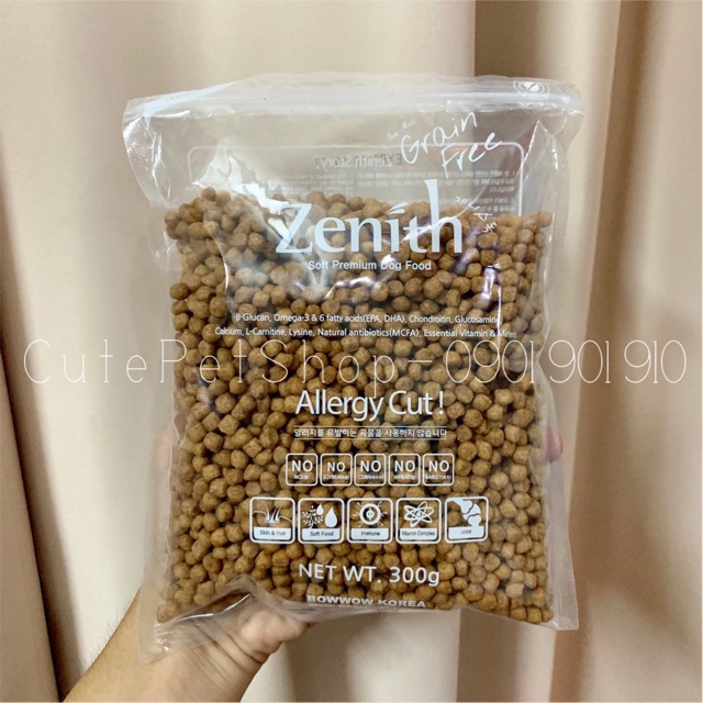 Thức ăn hạt mềm Zenith chó trên 1 tuổi 1.2kg