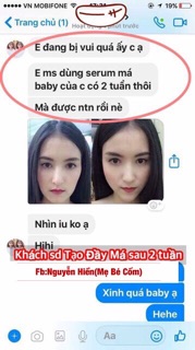 Tinh chất đầy má baby Miracle