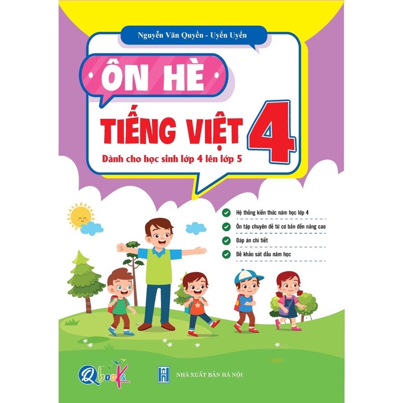 Sách - (Combo 2 cuốn) Ôn Hè Toán 4 + Tiếng Việt 4 (Dành Cho Học Sinh Lớp 4 Lên Lớp 5)