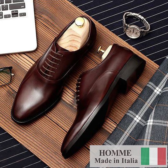 Giày Homme Marlborough - Oxford Italian Leather Shoes