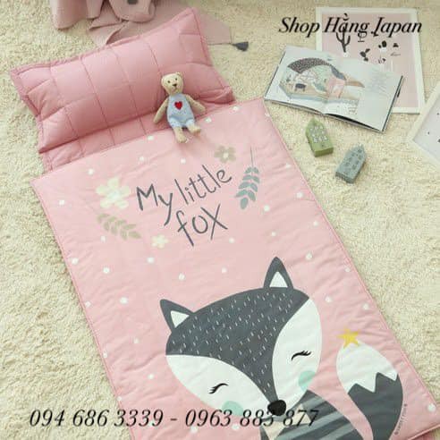 Set đệm ngủ Hàn Quốc cotton lụa