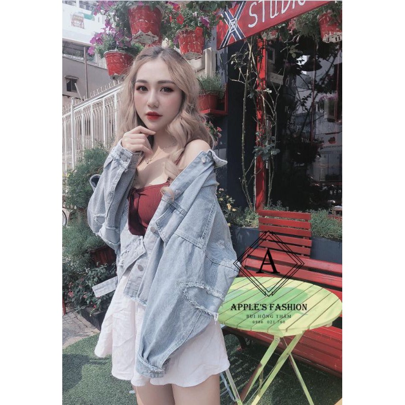 Áo khoác jeans cá tính | BigBuy360 - bigbuy360.vn