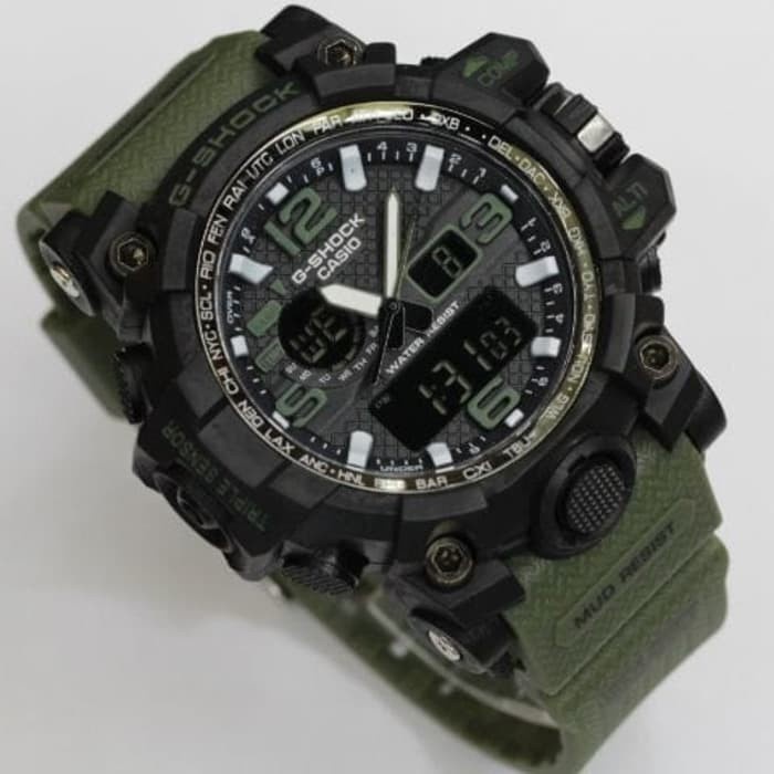 CASIO Đồng Hồ Đeo Tay jm Chống Thấm Nước jm Dành Cho Nam GWG-1000 Đồng Hồ Điện Tử Dây Da Cho Nam