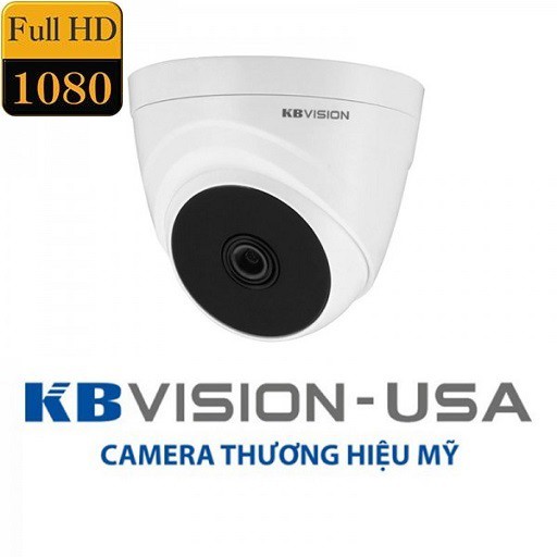 Camera Dome 4 in 1  hồng ngoại 20 mét 2.0 Megapixel KBVISION KX-A2112C4 Hàng chính hãng