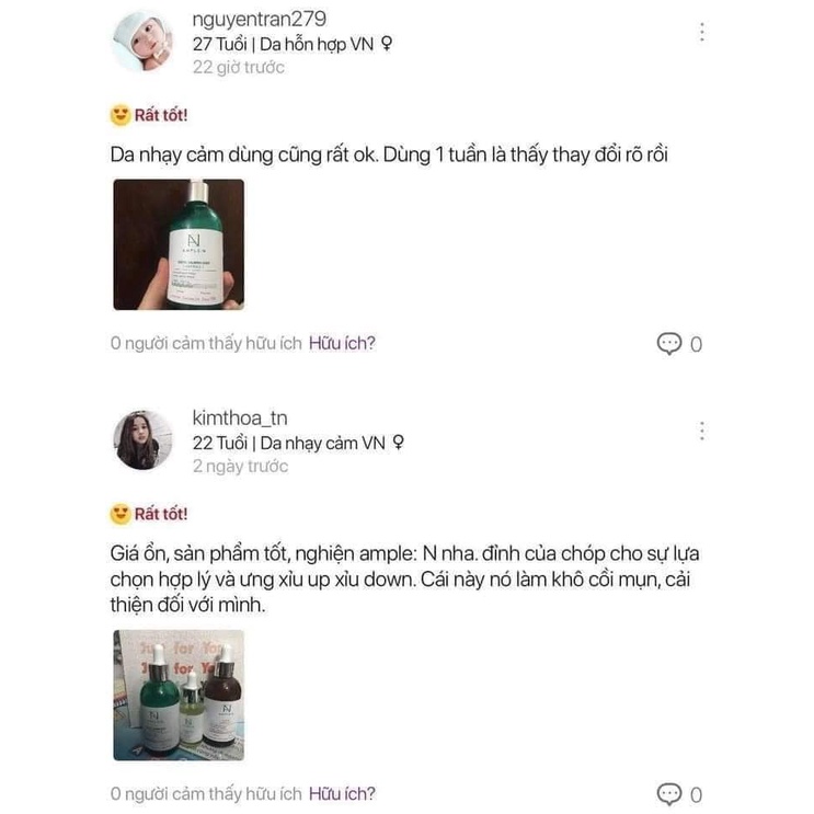 TINH CHẤT SERUM RAU MÁ COREANA CENTEL CALMING SHOT AMPOULE
