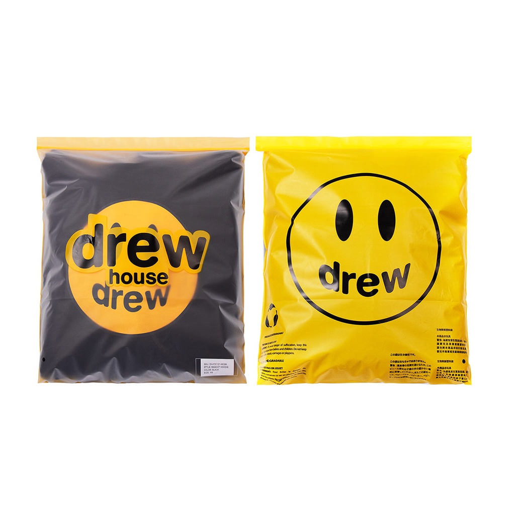 ⚡️[BEST QUALITY] -  Áo Hoodie Justin Bieber Drew House Mascot (Black), áo hoodie Drew House