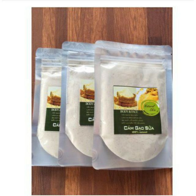 Cám gạo sữa dưỡng da gói 100g