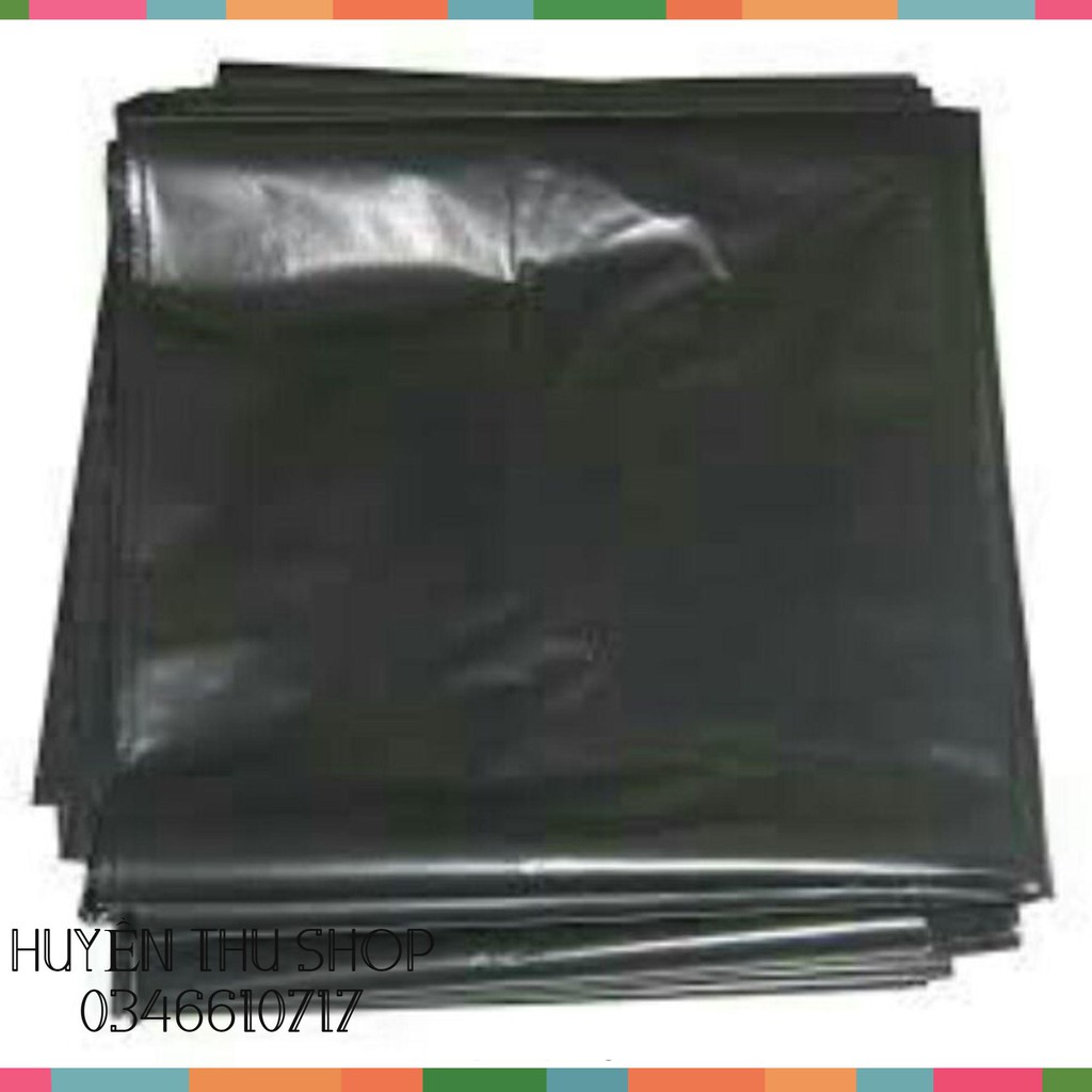 1kg túi nilon đen đủ kích cỡ