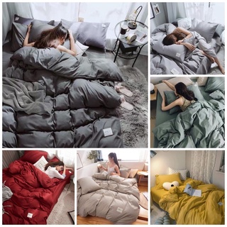 Bộ drap & chăn chần bông 5 món cotton tici vintage