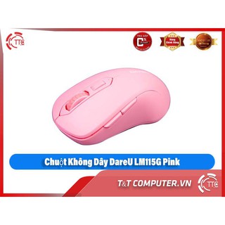 Chuột Không Dây DareU LM115G Pink