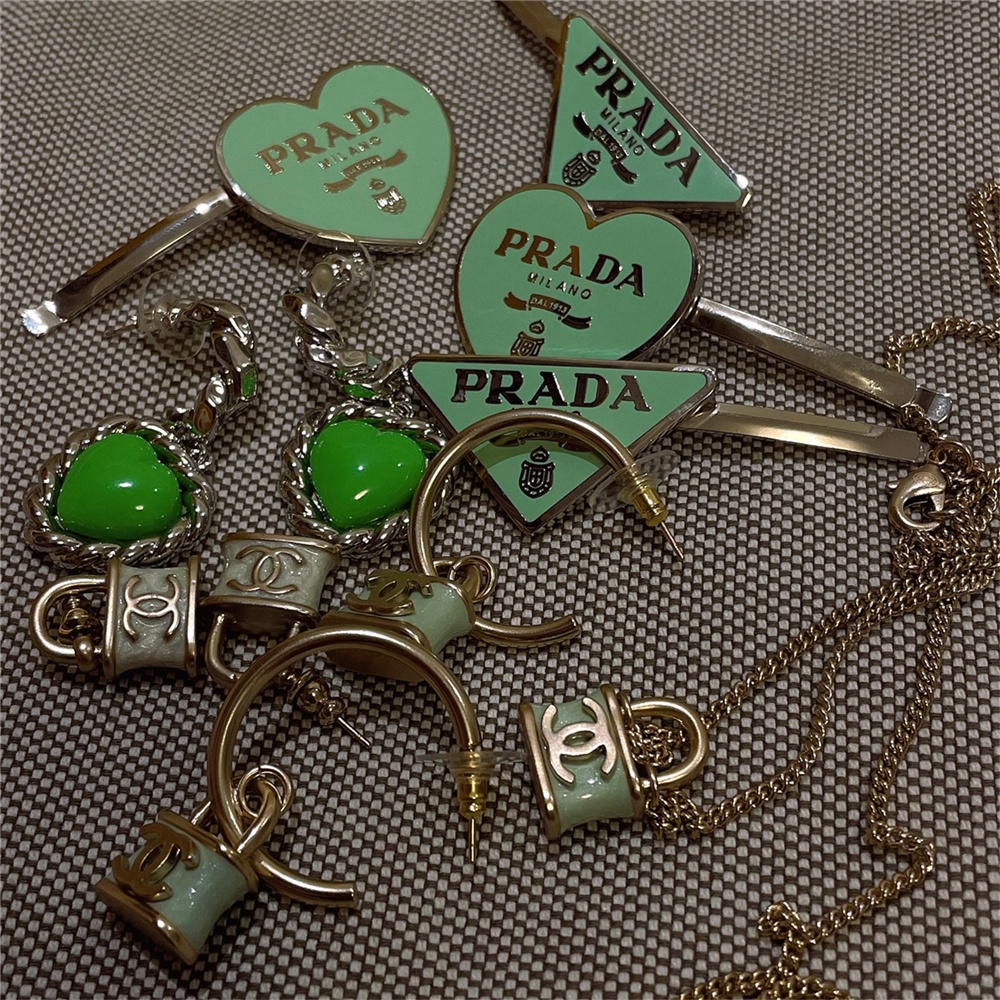 1 Gói Kẹp Tóc Trái Tim Kim Loại Mới Không Hộp