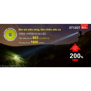 Đèn Pin Klarus XT12GT