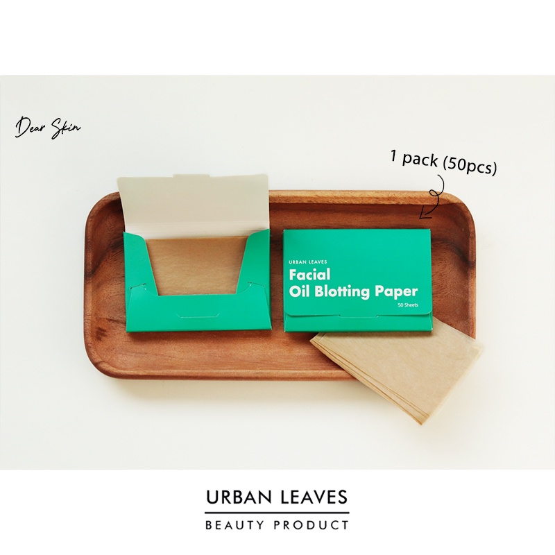 [Hàng mới về] Set 250 giấy thấm dầu Urban Leaves🇰🇷 chiết xuất giấy cây phong chất lượng cao | BigBuy360 - bigbuy360.vn
