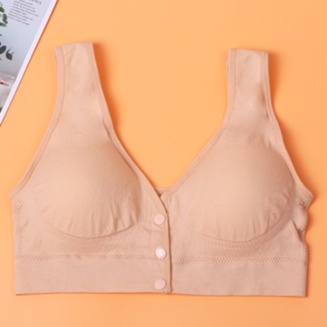 Bra / Áo Ngực Trung Niên Cotton Xuất Hàn ( AL : 077 ) Hàng Loại Đẹp. | BigBuy360 - bigbuy360.vn