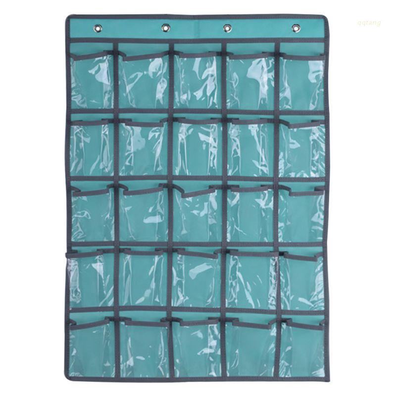 QQ Túi Treo Tường Đựng Thẻ/Điện Thoại 25 Ngăn Tiện Lợi Cho Lớp Học