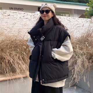 Áo phao béo ulzzang gile không tay