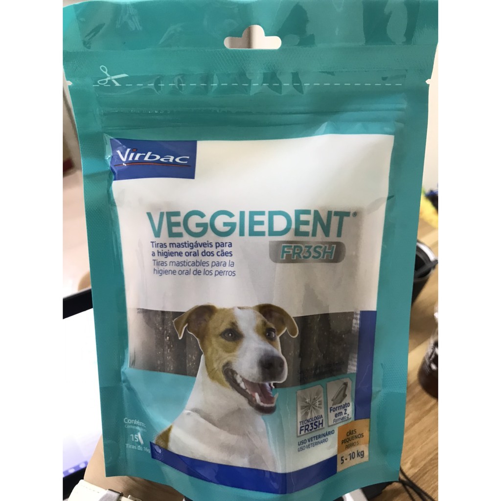 Thanh Nhai Làm Sạch Răng, Giảm Hôi Miệng - Veggie dent Virbac - Pháp