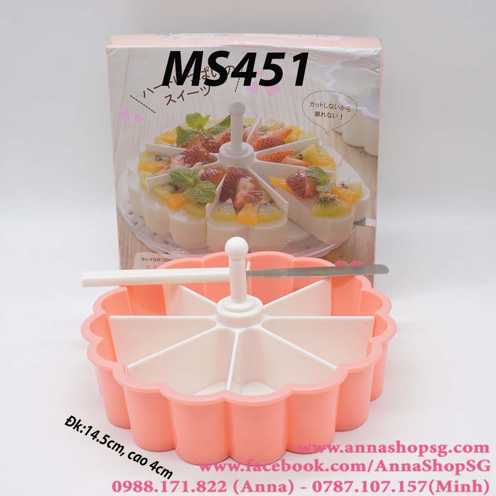 KHUÔN RAU CHIA 8 Ô MS451