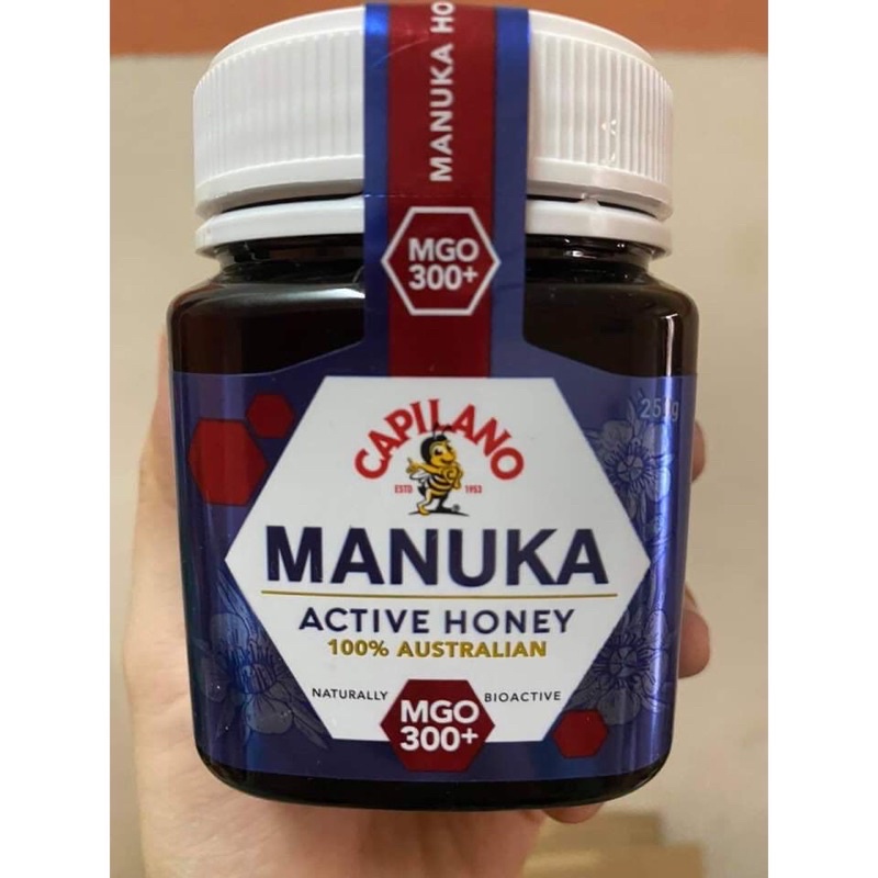 Mật ong Capilano Manuka Active Honey 300+ 340g Úc 250gr