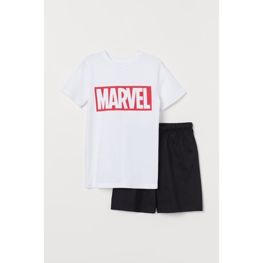 Bộ cotton hm 2-10 tuổi cho bé trai