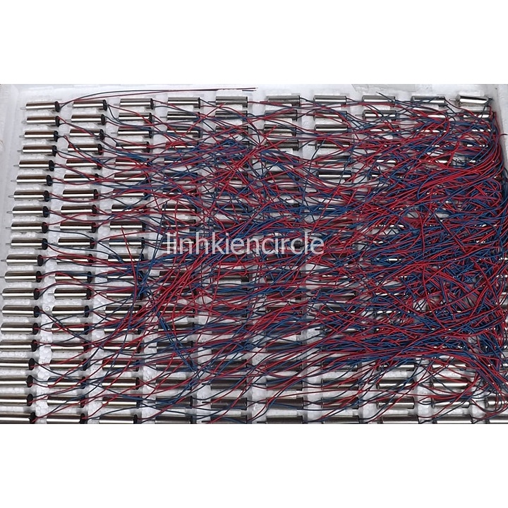 2 motor máy bay mini coreless 720 dây đen trắng xanh đỏ 3.7V 45000 RPM - LK0237