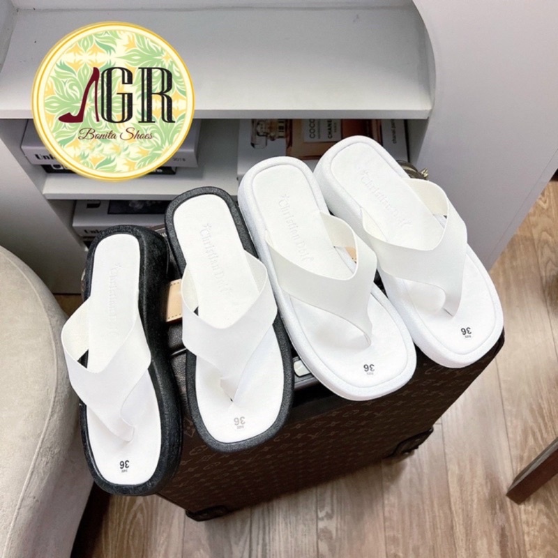 Dép kẹp hot quai da mềm đế PU êm siêu hot