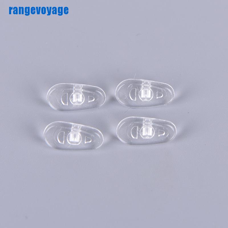 (Hàng Mới Về) Set 5 Cặp Đệm Mũi Bằng Silicone Có Ngăn Khí Cho Mắt Kính /