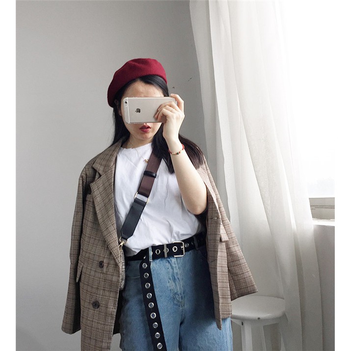 [Hàng Có Sẵn] Miễn Phí Vận Chuyển Giá Sỉ Thắt Lưng Vải Canvas Đơn Giản Thời Trang Xu Hướng Nhật Bản Dành Cho Nam Và Nữ