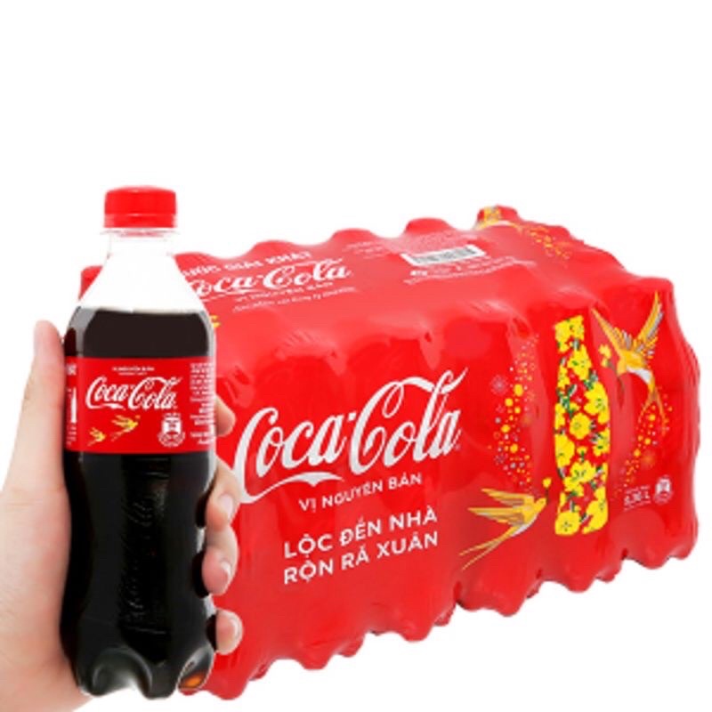 Nước Ngot Coca-Cola Chai 390ml (1lốc x 6chai)