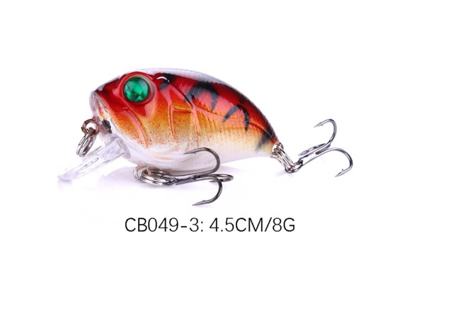 Mồi ruồi giả có bi siêu đưpj dài 4.5cm, nặng 8g