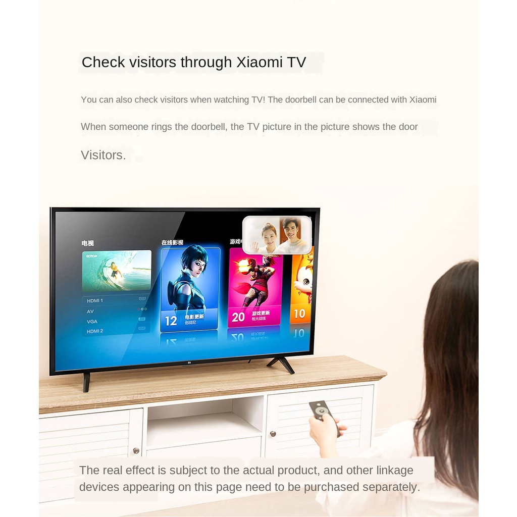 Camera không dây Xiaomi D1 có chế độ nhìn đêm