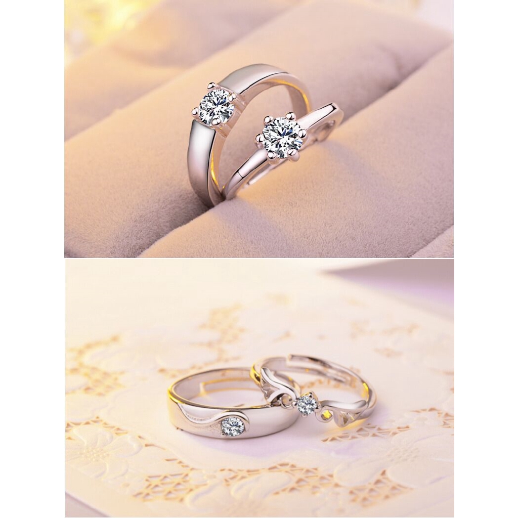 Nhẫn bạc S925 phong cách thời trang Hàn Quốc