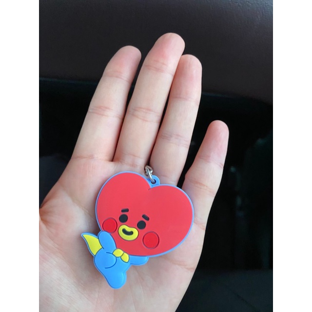 Móc Khóa Silicon Hình Nhân Vật BT21