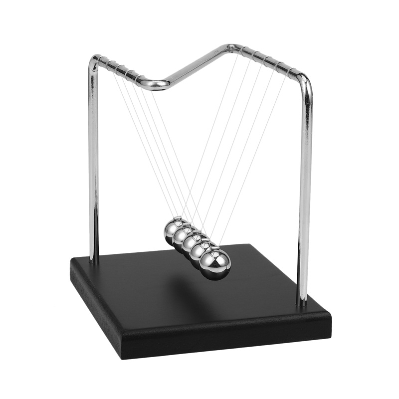 Mô hình đồ chơi con lăn chuyển động cân bằng newton hình chữ Z bằng gỗ dạy học cho trẻ