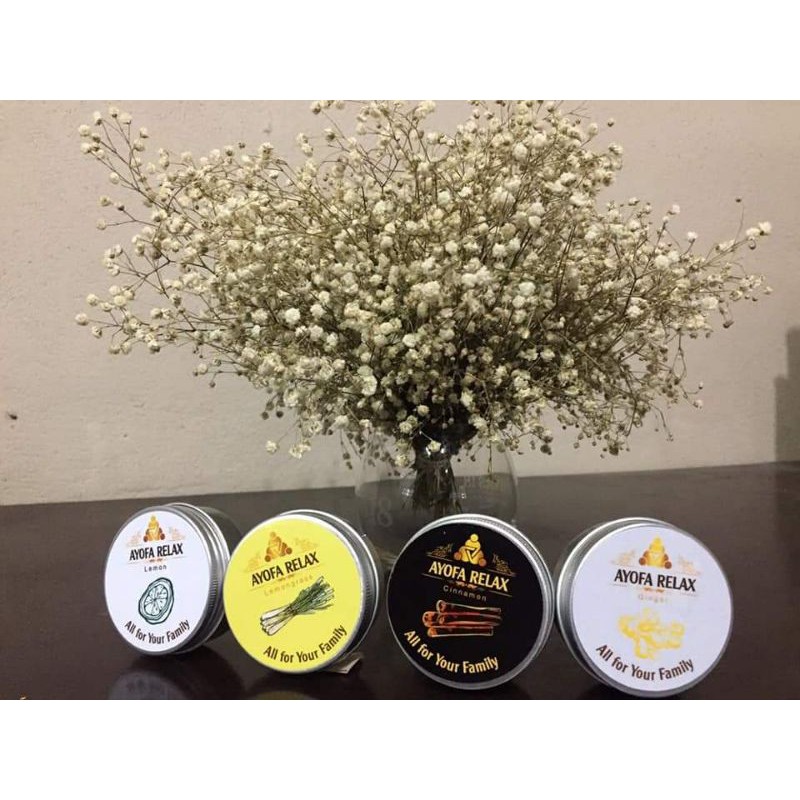 Cao massage thảo mộc AYOFA RELAX 60g date mới
