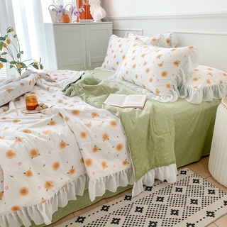 Set cotton bèo chăn trần hè thu 2022