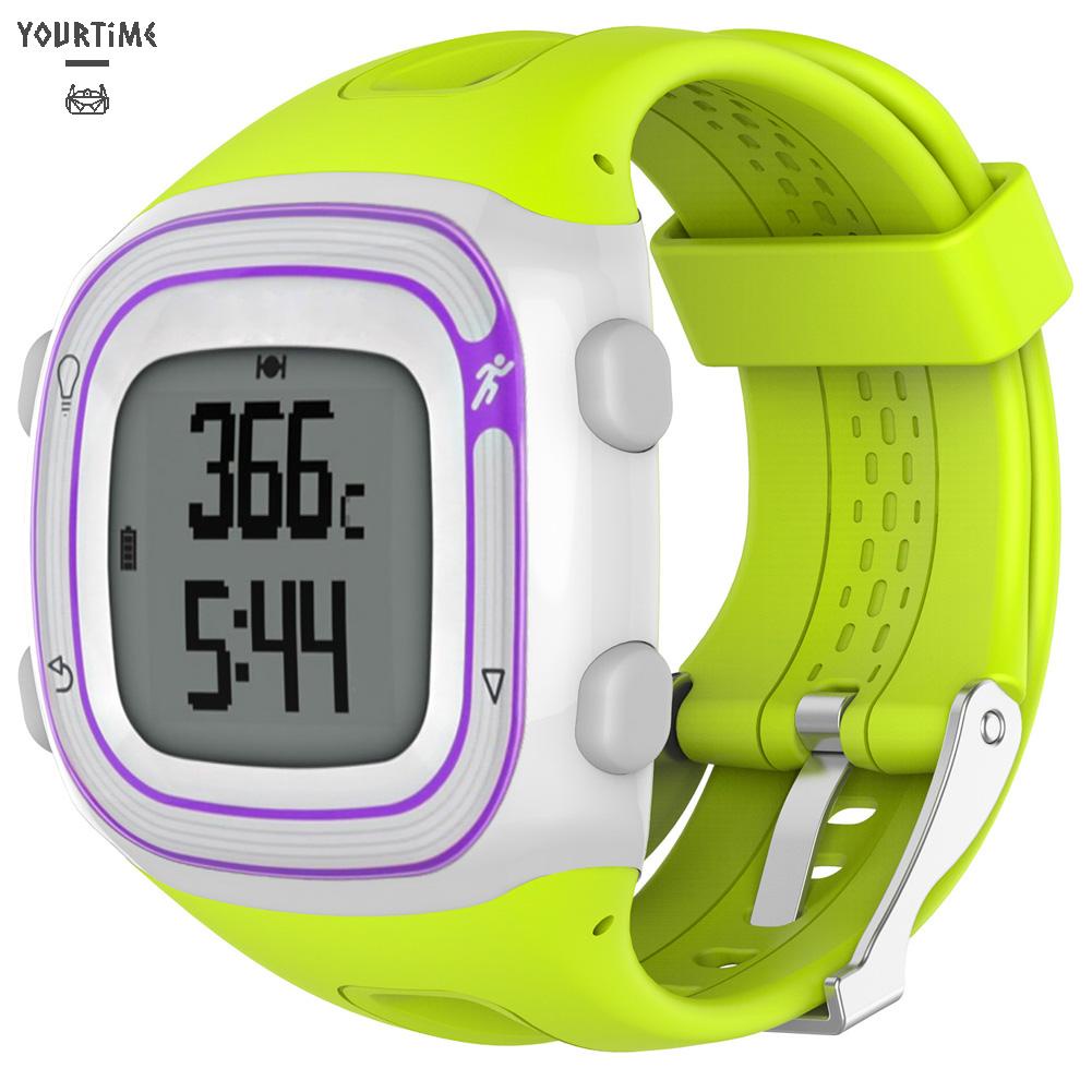 Dây đeo silicon cho đồng hồ thông minh Garmin Forerunner 10/15