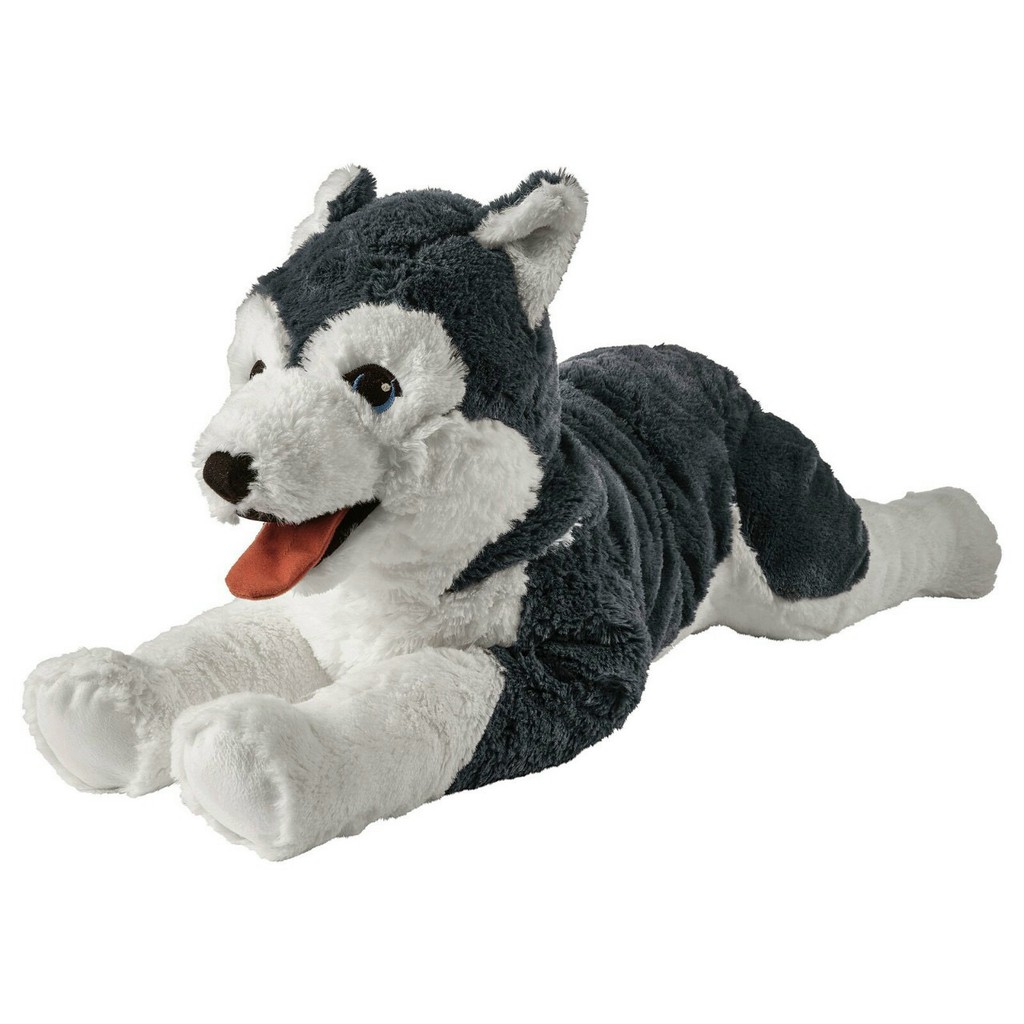 Chó bông siberian husky của IKEA