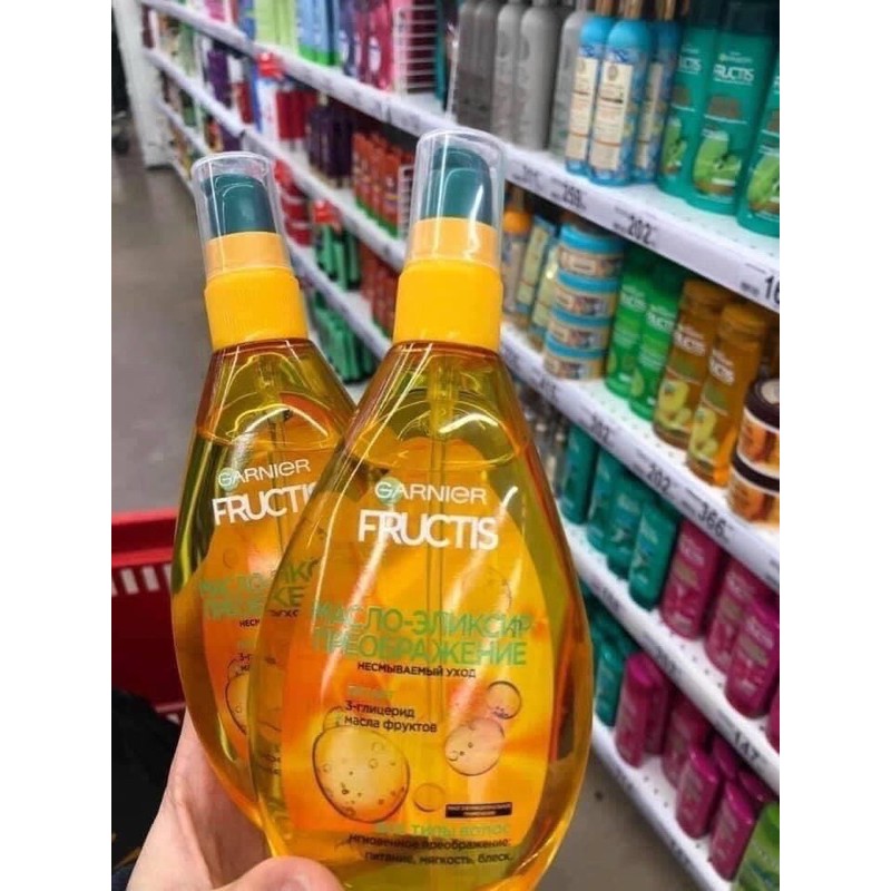 Tinh dầu dưỡng tóc Garnier Fructis Miraculous Oil 150ml | BigBuy360 - bigbuy360.vn
