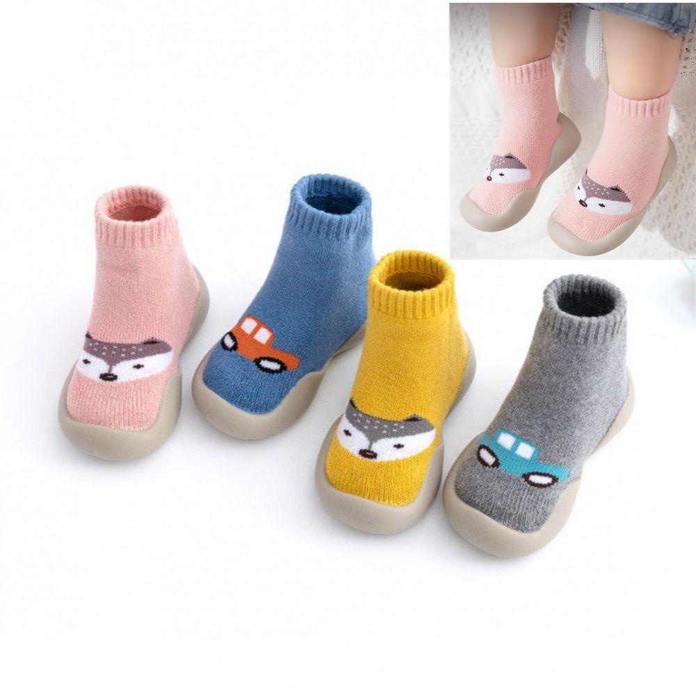 SUMU Giày Tất Cotton Mùa Đông Cho Bé