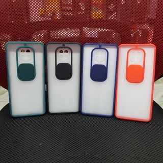 Ốp lưng Xiaomi Note 9S / Note 9 pro dẻo viền nắp trượt bảo vệ camera