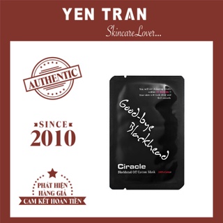 Mặt nạ đẩy mụn đầu đen Good-bye Blackhead Ciracle - Combo 5 miếng