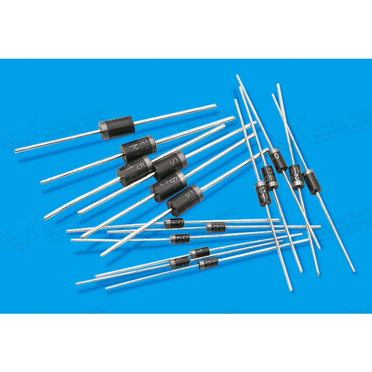 50 diode DIOT chỉnh lưu: 1A 1000V 1N4007