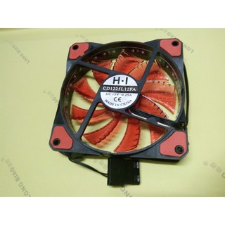 Quạt làm mát cpu | fan case 33 led 5 màu