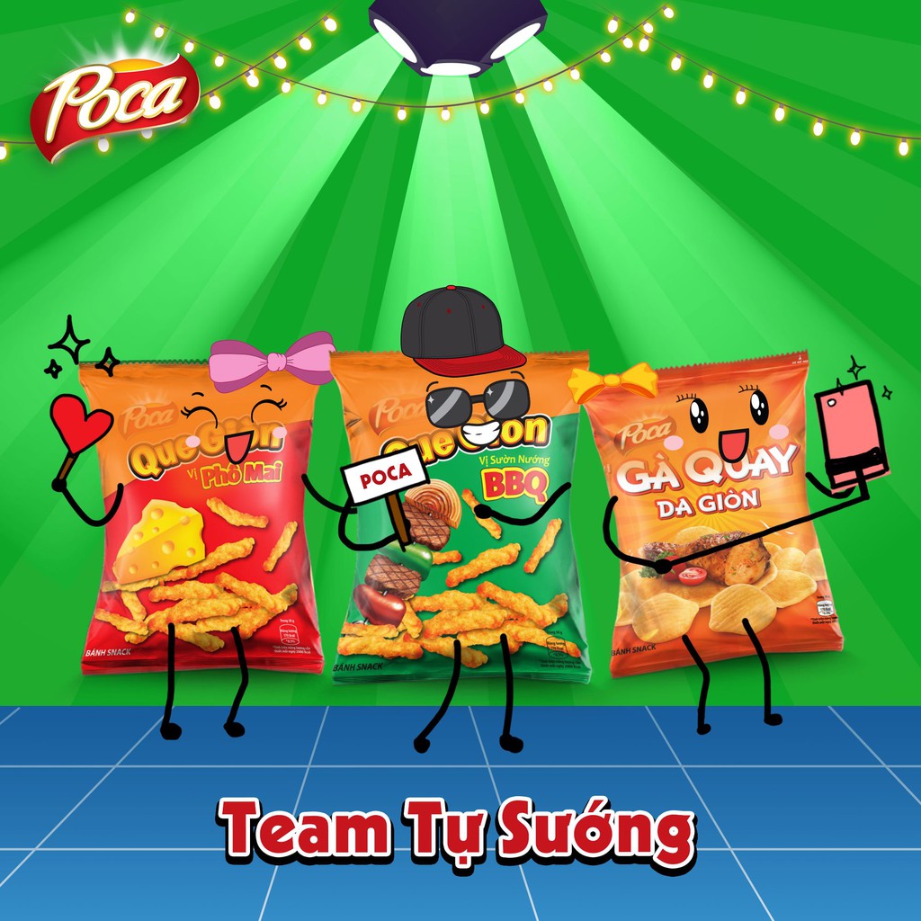 Bánh Snack Poca® Đường đến chiến thắng với hơn 40 thẻ cầu thù