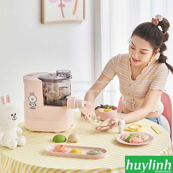 [Mã ELHAMS5 giảm 6% đơn 300K] Máy làm mì sợi tự động Joyoung Line M4-M511XL [Brown x Cony]