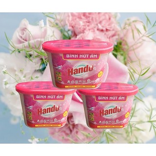 Bộ 3 hộp hút ẩm chống ẩm mốc Hando 450ml