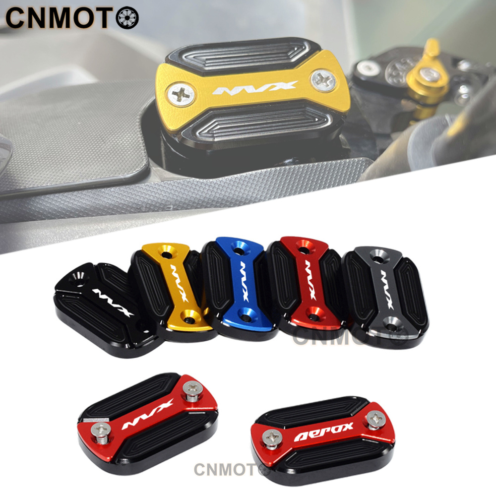 Dành Cho Xe YAMAHA Aerox 155 Aerox V2 NVX 155 NVX V2 CNC Hợp Kim Nhôm Phanh Trước Nắp Thủy Lực Nắp C