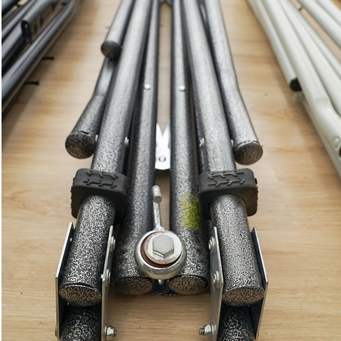 Võng Xếp Hoàng Nhân Khung Sơn Tĩnh Điện Phi 32 - Tặng Kèm Lưới Võng